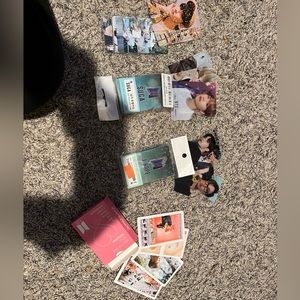 BTS PHOTOCARDS AND STICKERS